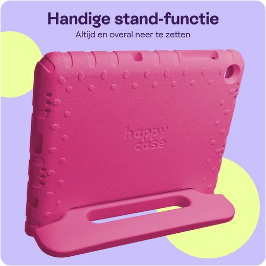 HappyCase Lenovo Tab M11/K11 Kinder Tablethoes met Handvat Roze afbeelding 3