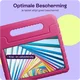 HappyCase Lenovo Tab M11/K11 Kinder Tablethoes met Handvat Roze afbeelding 4