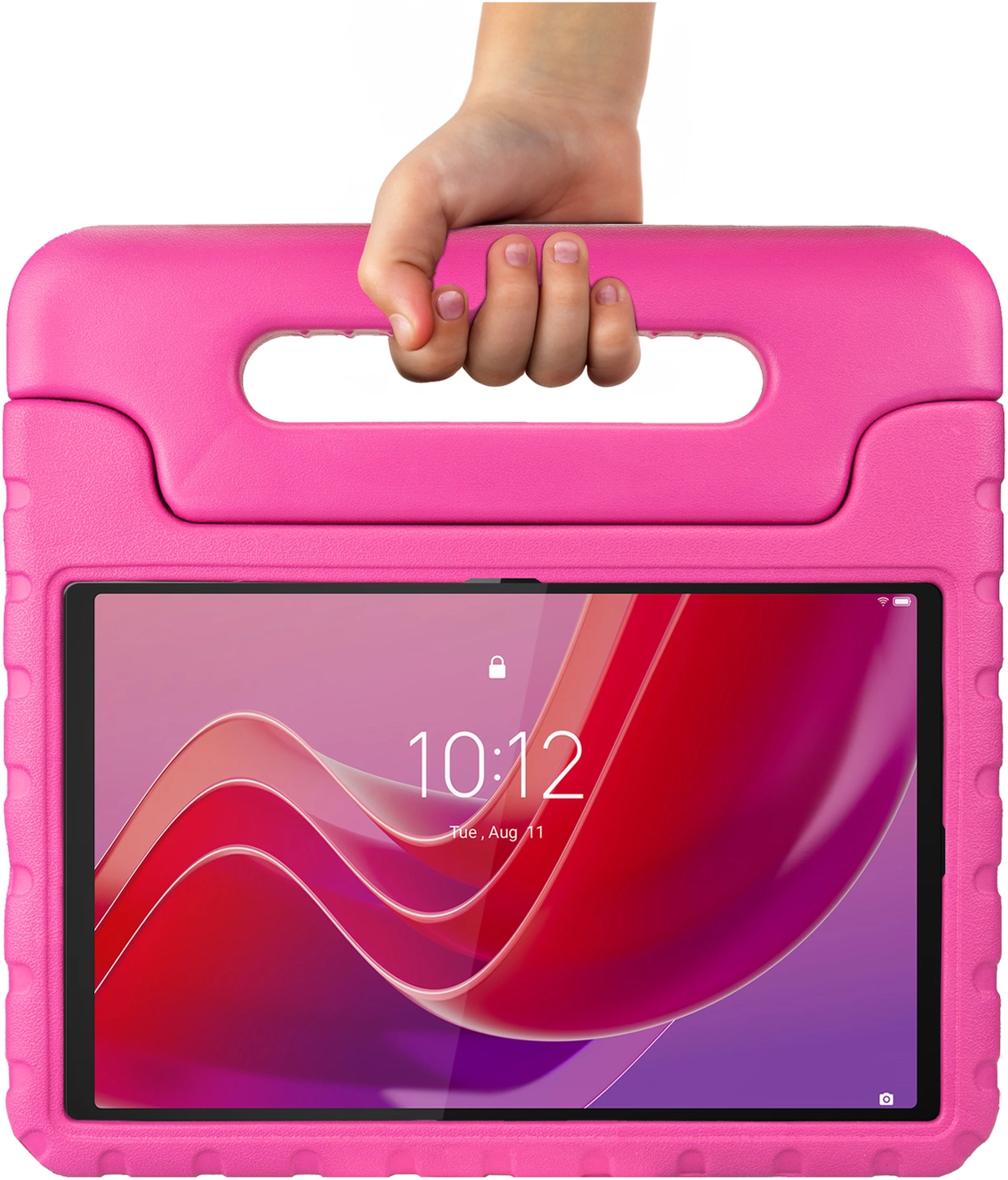 HappyCase Lenovo Tab M11/K11 Kinder Tablethoes met Handvat Roze afbeelding 6