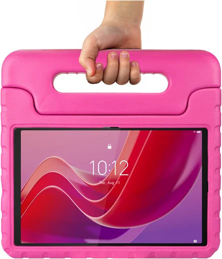 HappyCase Lenovo Tab M11/K11 Kinder Tablethoes met Handvat Roze afbeelding 6
