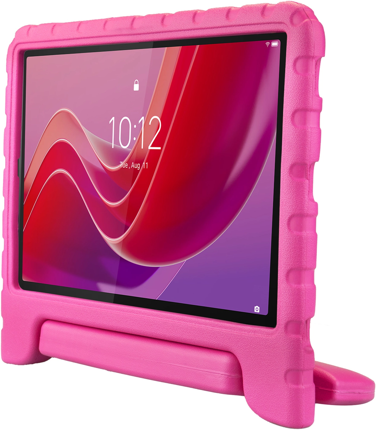 HappyCase Lenovo Tab M11/K11 Kinder Tablethoes met Handvat Roze afbeelding 7