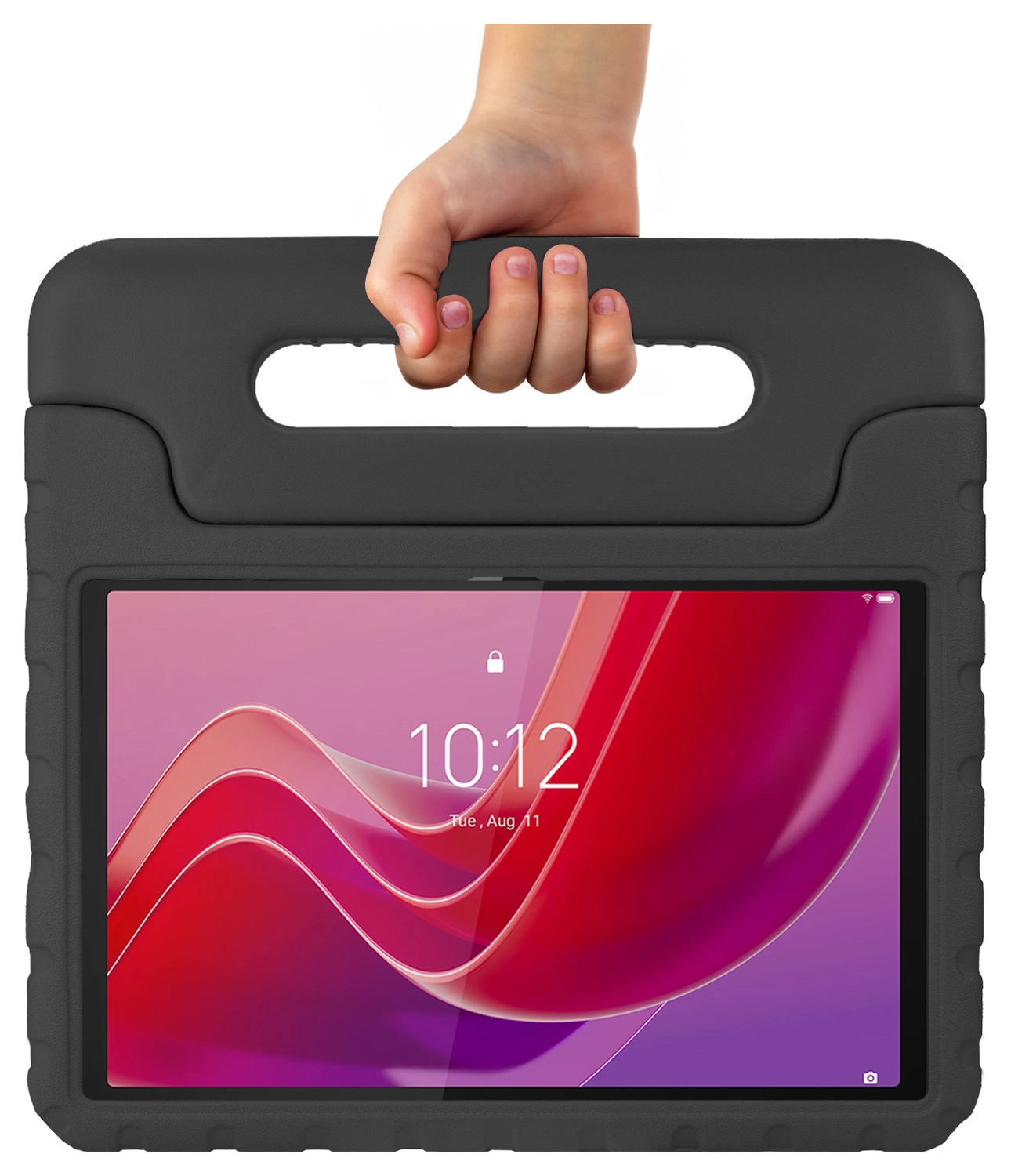 HappyCase Lenovo Tab M11/K11 Kinder Tablethoes met Handvat Zwart afbeelding 7