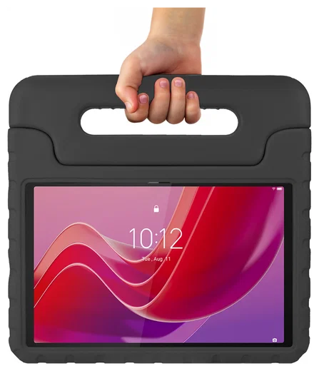 HappyCase Lenovo Tab M11/K11 Kinder Tablethoes met Handvat Zwart afbeelding 7