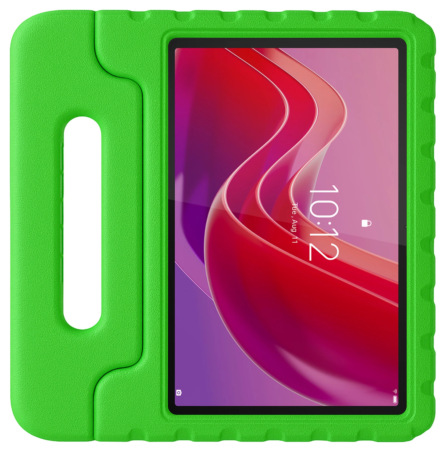 HappyCase Lenovo Tab M11/K11 Kinder Tablethoes met Handvat Groen afbeelding 1