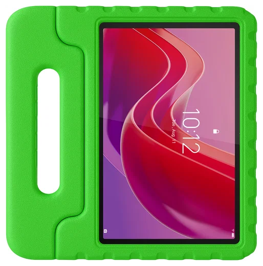 HappyCase Lenovo Tab M11/K11 Kinder Tablethoes met Handvat Groen afbeelding 1