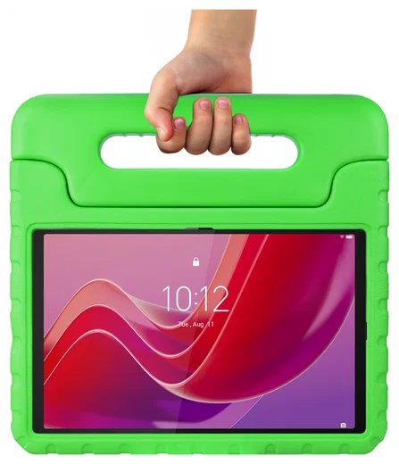 HappyCase Lenovo Tab M11/K11 Kinder Tablethoes met Handvat Groen afbeelding 10