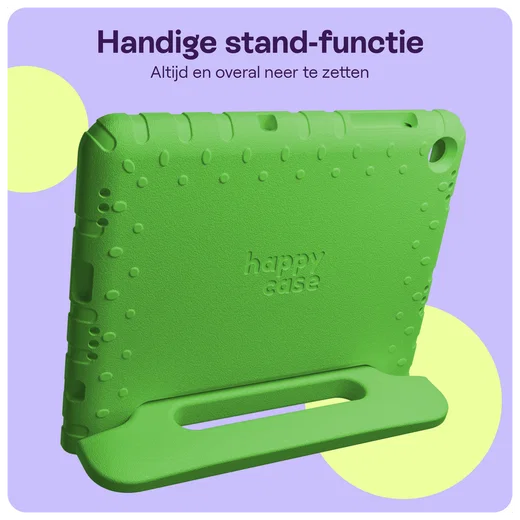 HappyCase Lenovo Tab M11/K11 Kinder Tablethoes met Handvat Groen afbeelding 4