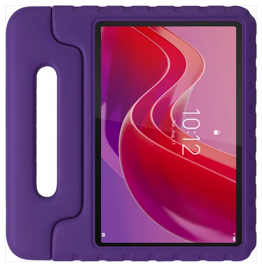 HappyCase Lenovo Tab M11/K11 Kinder Tablethoes met Handvat Paars afbeelding 1