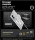 Spigen Ultra Hybrid MagFit Samsung Galaxy S25 Edge Hoesje MagSafe Clear Wit afbeelding 5