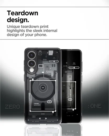 Spigen Ultra Hybrid MagFit Samsung Galaxy S25 Edge Hoesje MagSafe Zero One Zwart afbeelding 3