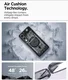 Spigen Ultra Hybrid MagFit Samsung Galaxy S25 Edge Hoesje MagSafe Zero One Zwart afbeelding 4