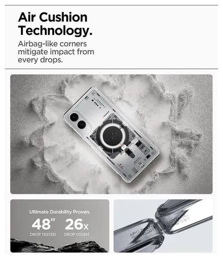 Spigen Ultra Hybrid MagFit Samsung Galaxy S25 Edge Hoesje MagSafe Neo One afbeelding 5