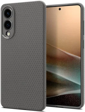 Spigen Liquid Air Samsung Galaxy S25 Edge Hoesje Back Cover Grijs