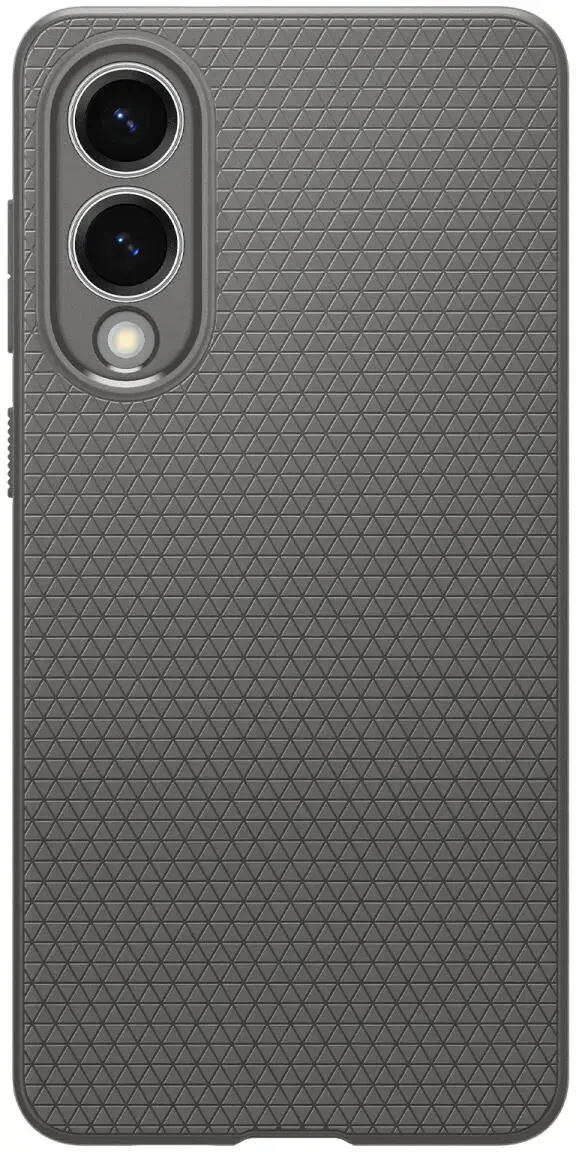 Spigen Liquid Air Samsung Galaxy S25 Edge Hoesje Back Cover Grijs afbeelding 10