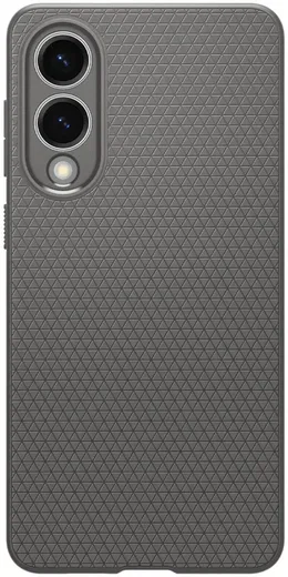 Spigen Liquid Air Samsung Galaxy S25 Edge Hoesje Back Cover Grijs afbeelding 10