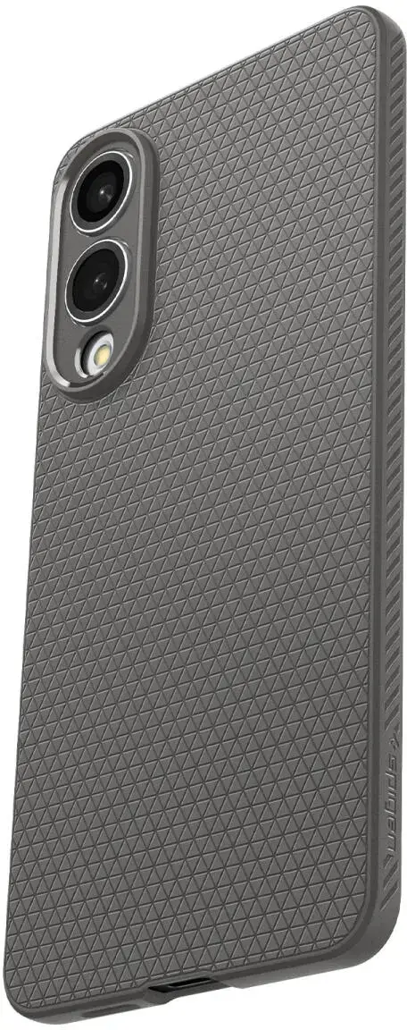 Spigen Liquid Air Samsung Galaxy S25 Edge Hoesje Back Cover Grijs afbeelding 11