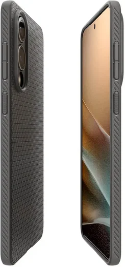 Spigen Liquid Air Samsung Galaxy S25 Edge Hoesje Back Cover Grijs afbeelding 18
