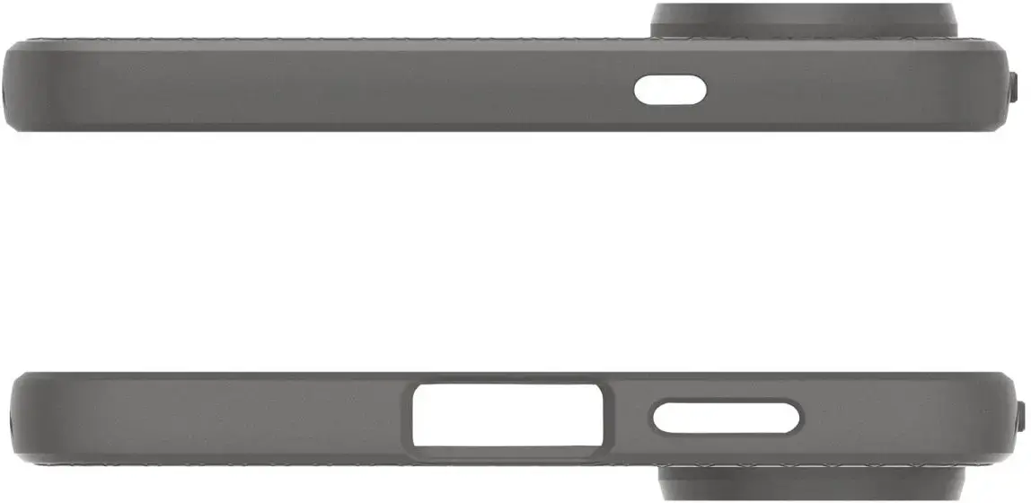 Spigen Liquid Air Samsung Galaxy S25 Edge Hoesje Back Cover Grijs afbeelding 20