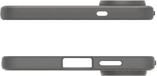 Spigen Liquid Air Samsung Galaxy S25 Edge Hoesje Back Cover Grijs afbeelding 20
