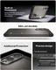 Spigen Tough Armor Samsung Galaxy S25 Edge Hoesje MagSafe Back Cover Gunmetal afbeelding 4