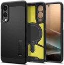 Spigen Tough Armor Samsung Galaxy S25 Edge Hoesje MagSafe Back Cover Zwart