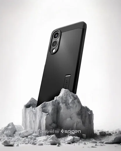 Spigen Tough Armor Samsung Galaxy S25 Edge Hoesje MagSafe Back Cover Zwart afbeelding 8