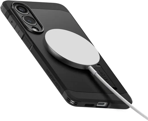Spigen Tough Armor Samsung Galaxy S25 Edge Hoesje MagSafe Back Cover Zwart afbeelding 9