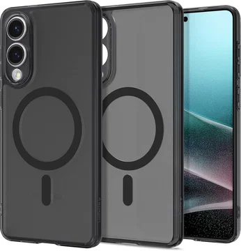Spigen Ultra Hybrid MagFit Samsung Galaxy S25 Edge Hoesje MagSafe Zwart