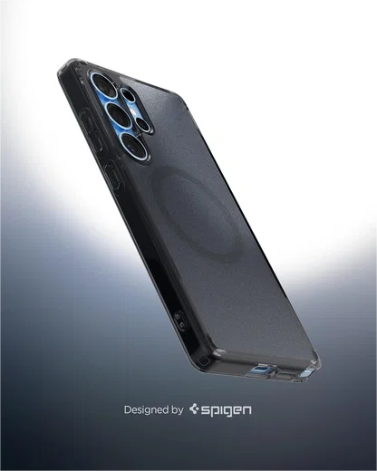 Spigen Ultra Hybrid MagFit Samsung Galaxy S25 Edge Hoesje MagSafe Zwart afbeelding 2