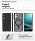 Spigen Ultra Hybrid MagFit Samsung Galaxy S25 Edge Hoesje MagSafe Zwart afbeelding 7
