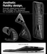 Spigen Liquid Air Samsung Galaxy S25 Edge Hoesje Back Cover Matte Zwart afbeelding 3