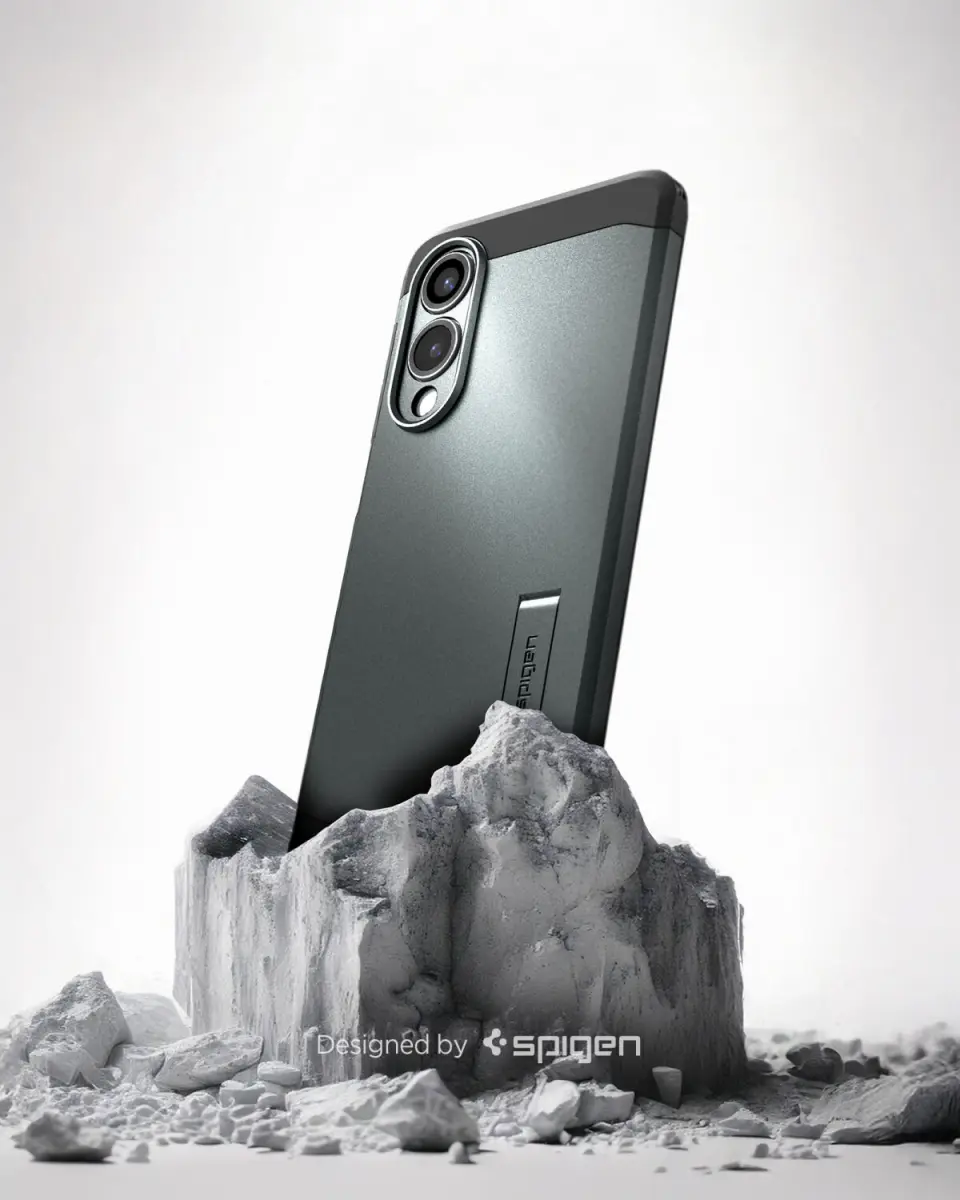 Spigen Tough Armor Samsung Galaxy S25 Edge Hoesje MagSafe Back Cover Groen afbeelding 8