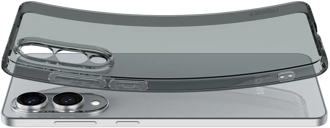 Spigen Liquid Crystal Samsung Galaxy S25 Edge Hoesje Zwart Transparant afbeelding 16