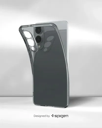 Spigen Liquid Crystal Samsung Galaxy S25 Edge Hoesje Zwart Transparant afbeelding 7