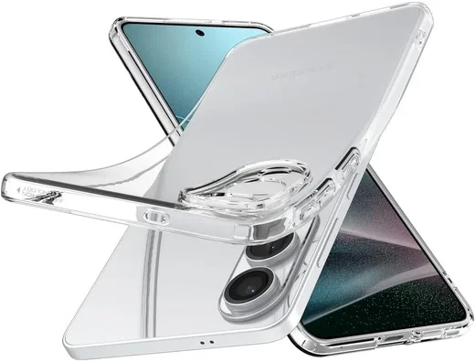 Spigen Crystal Flex Samsung Galaxy S25 Edge Hoesje Back Cover Transparant afbeelding 3