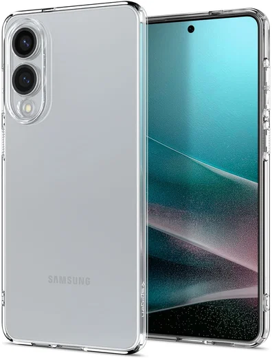 Spigen Crystal Flex Samsung Galaxy S25 Edge Hoesje Back Cover Transparant afbeelding 1