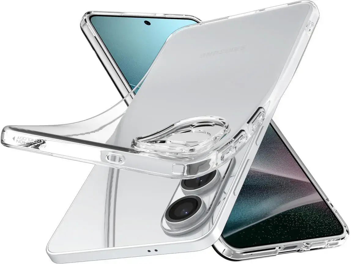 Spigen Liquid Crystal Samsung Galaxy S25 Edge Hoesje Back Cover Transparant afbeelding 2