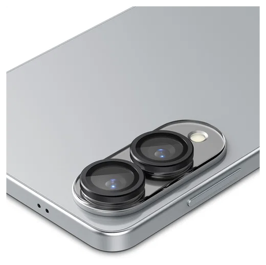 Spigen Optik Pro HD Samsung Galaxy S25 Edge Camera Lens Protector Zwart 2-Pack afbeelding 10