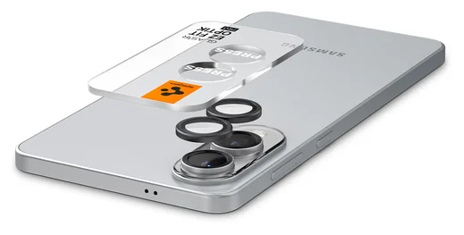 Spigen Optik Pro HD Samsung Galaxy S25 Edge Camera Lens Protector Zwart 2-Pack afbeelding 11