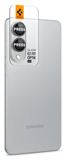 Spigen Optik Pro HD Samsung Galaxy S25 Edge Camera Lens Protector Zwart 2-Pack afbeelding 13