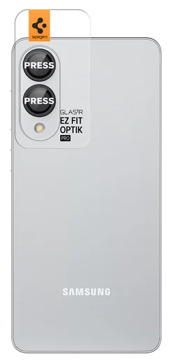 Spigen Optik Pro HD Samsung Galaxy S25 Edge Camera Lens Protector Zwart 2-Pack afbeelding 2