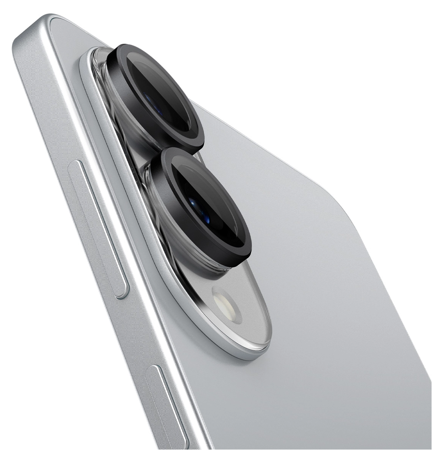 Spigen Optik Pro HD Samsung Galaxy S25 Edge Camera Lens Protector Zwart 2-Pack afbeelding 9