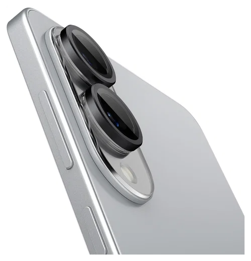 Spigen Optik Pro HD Samsung Galaxy S25 Edge Camera Lens Protector Zwart 2-Pack afbeelding 9