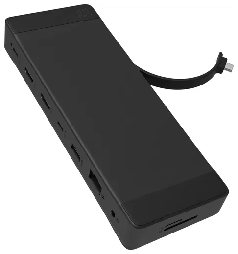 ZAGG 9-Port Hub 100W USB-C Docking Station voor Laptop, MacBook en Tablet afbeelding 1