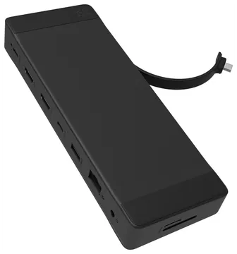 ZAGG 9-Port Hub 100W USB-C Docking Station voor Laptop, MacBook en Tablet