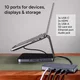 ZAGG Pro Dock - 150W USB-C Docking Station en Laptop/MacBook/Tablet Standaard afbeelding 3