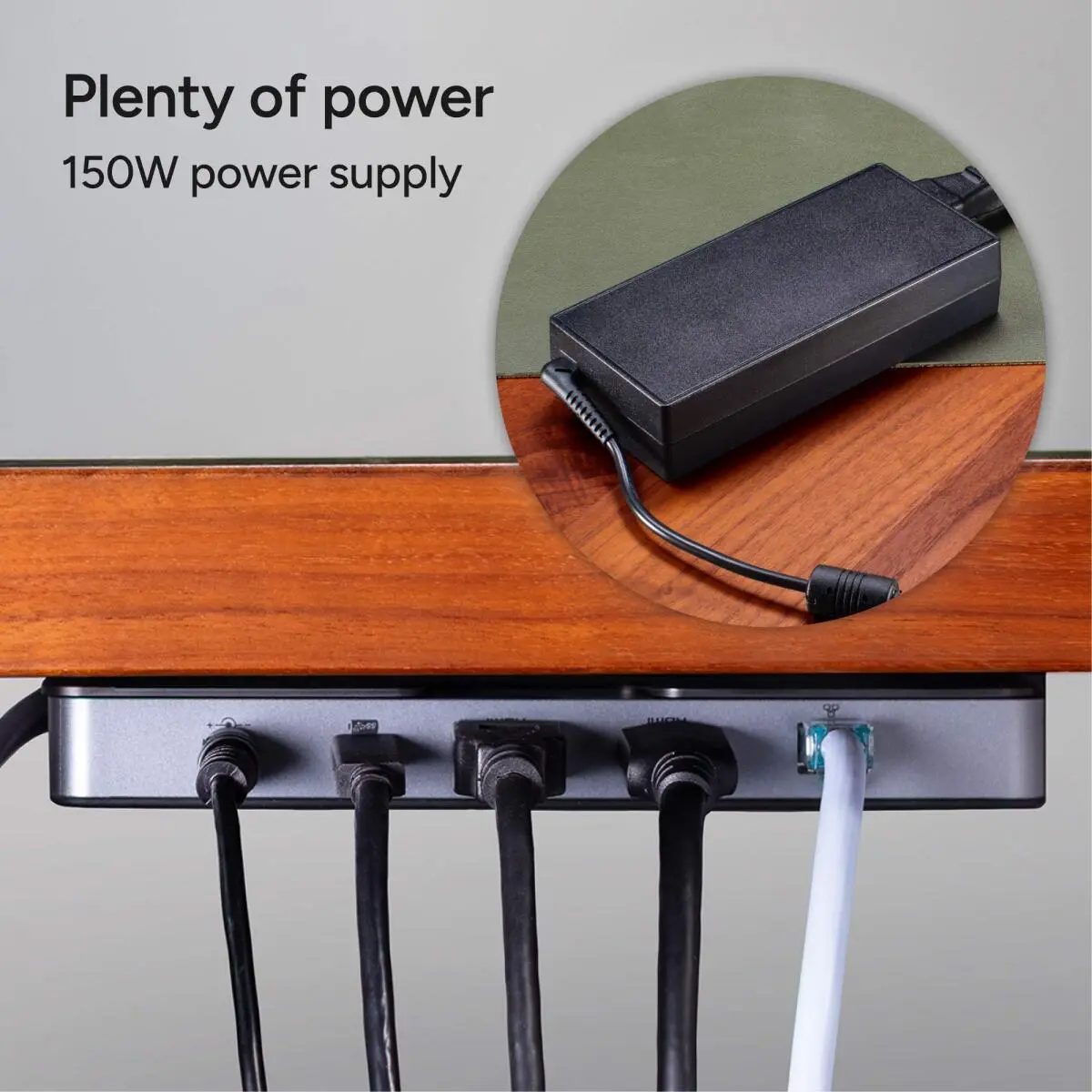 ZAGG Pro Dock - 150W USB-C Docking Station en Laptop/MacBook/Tablet Standaard afbeelding 4