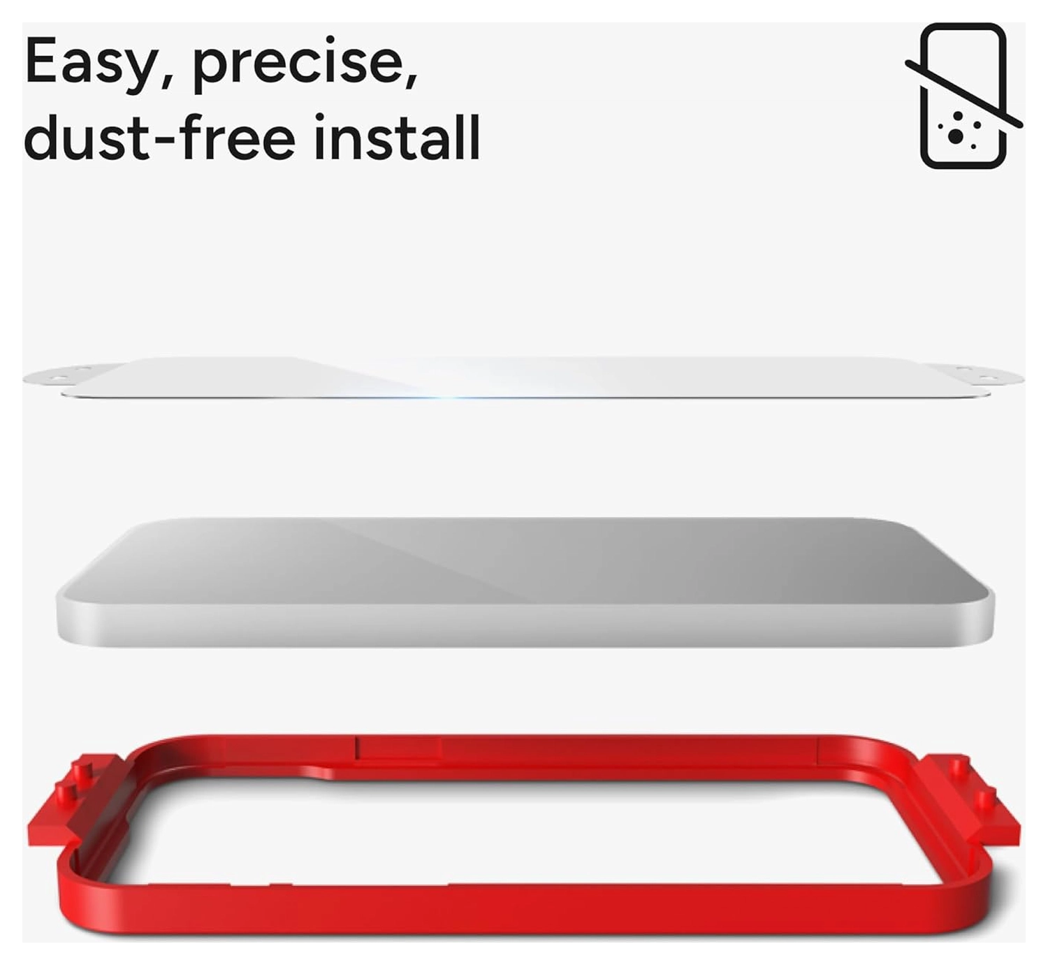 ZAGG InvisibleShield Glass Elite Samsung Galaxy A36 Screen Protector afbeelding 4