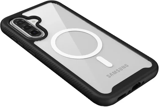Samsung Galaxy A56 Hoesje Full Protect 360° Cover met MagSafe / Qi2 Zwart afbeelding 12