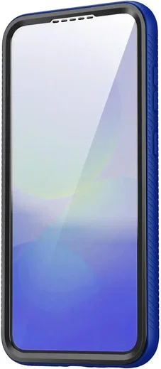Samsung Galaxy A56 Hoesje Full Protect 360° Cover met MagSafe / Qi2 Blauw afbeelding 13